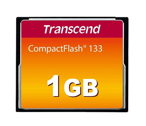 Памет Transcend 1GB, CF Card, MLC, 133X