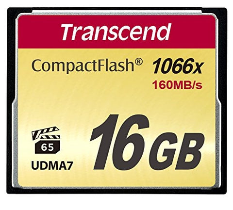 Памет Transcend 16GB CF Card (1066x)