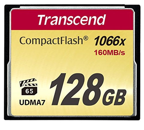 Памет Transcend 128GB CF Card (1000x)