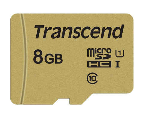 Памет Transcend 8GB micro SD UHS-I U3 (with adapter), MLC