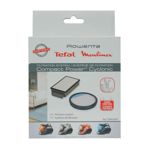 Филтър Rowenta ZR005901, Compact Power Hepa Filter*1 + Foam filter washable*1