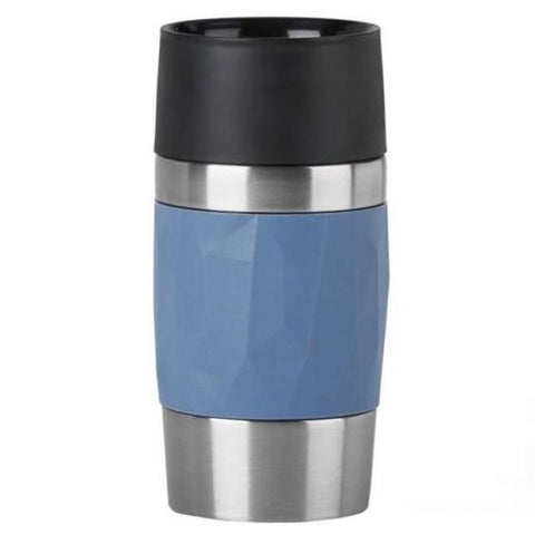 Термочаша Tefal N2160210, COMPACT MUG 0.3L BLUE