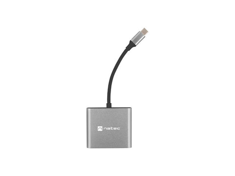 Докинг станция Natec USB-C Multiport Adapter 3 in 1 Fowler MINI USB 3.0