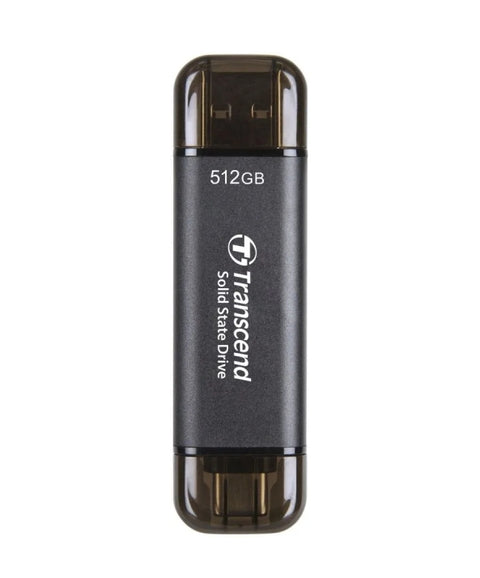Твърд диск Transcend 512GB, External SSD (TS512GESD310C)
