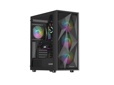 Кутия за компютър Genesis PC Case DIAXID 605 RGB Mini Tower Window