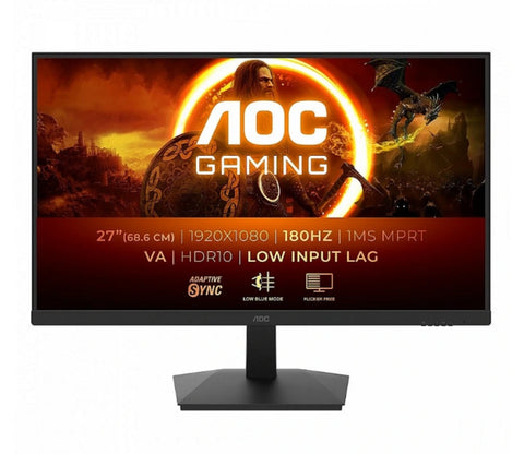 Монитор AOC C27G4ZXU, 27" Curved 1500R VA WLED