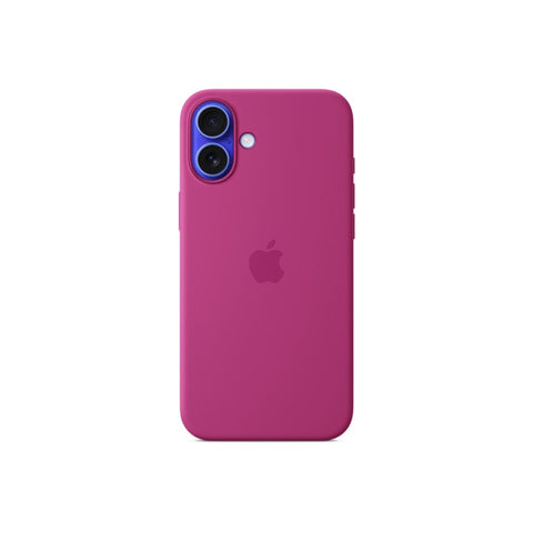 Калъф Apple iPhone 16 Plus Silicone Case with MagSafe, Fuchsia