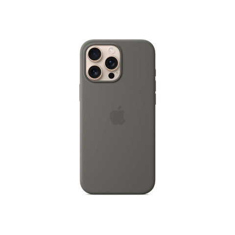 Калъф Apple iPhone 16 Pro Max Silicone Case with MagSafe, Stone Gray