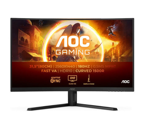 Монитор AOC CQ32G4VE, 31.5" Curved 1500R