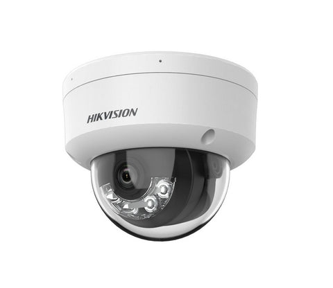 Камера HikVision 2 MP Acusense Smart Hybrid Light Fixed Dome Network Camera