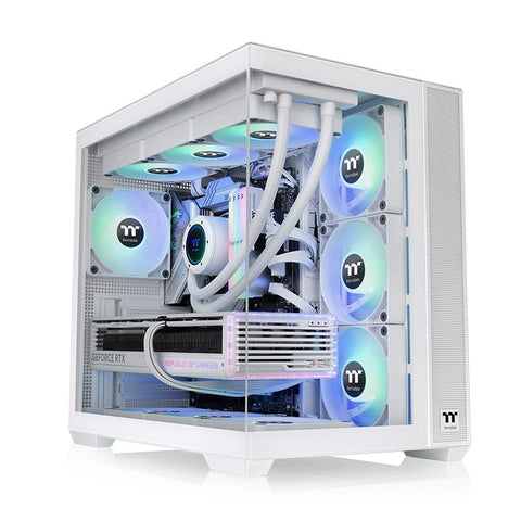 Кутия за компютър Thermaltake View 380 TG ARGB Snow