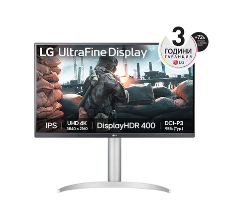 Монитор LG 27UP650K-W, 27" UHD 4K IPS AG