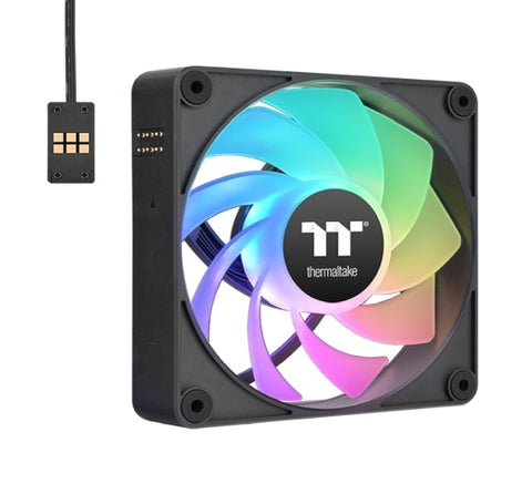 Вентилатор Thermaltake CT140 EX Reverse ARGB Sync PC Cooling Fan 3 Pack Magnetic Connect (CL-F193-PL14SW-A)