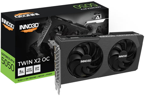 Видео карта Inno3D GeForce RTX 5050 8GB GDDR6 Twin X2 OC