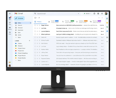 Монитор Lenovo ThinkVision E27-40 27" IPS