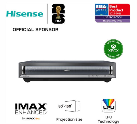 Мултимедиен проектор Hisense projector PX3-PRO Home Cinema