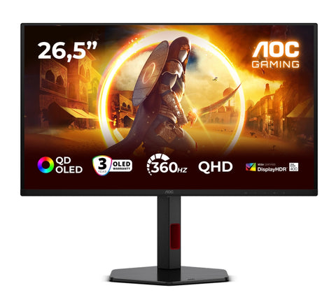 Монитор AOC Q27G4SDR, 26.5" QD-OLED