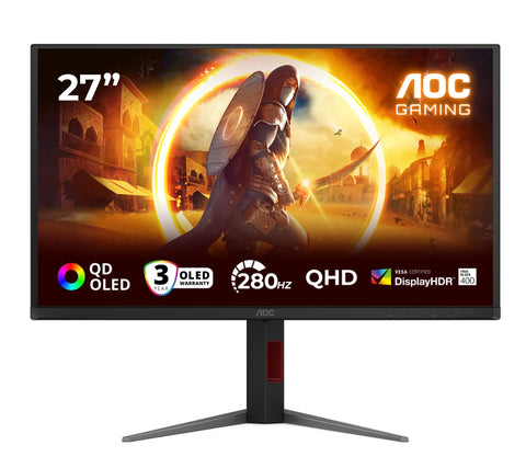 Монитор AOC Q27G4ZD, 27" QD-OLED