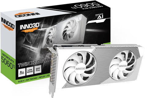 Видео карта Inno3D GeForce RTX 5060 Ti 8GB GDDR7 X2 OC White