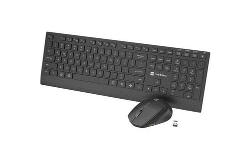 Комплект Natec Stingray 2, Set 2 in 1 Keyboard + Mouse Wireless