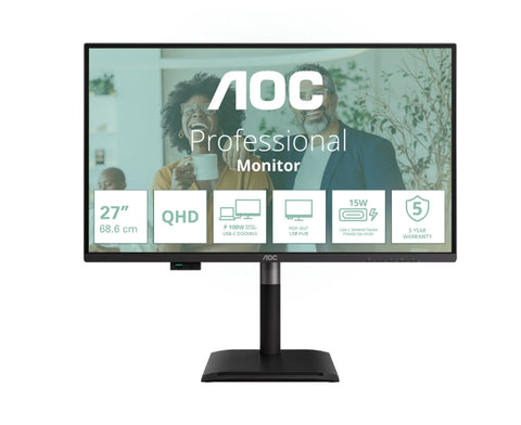 Монитор AOC Q27P4CV, 27" IPS WLED