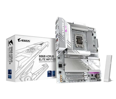 Дънна платка Gigabyte B860 Aorus Elite Ice