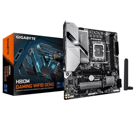 Дънна платка Gigabyte H810M Gaming Gen 5