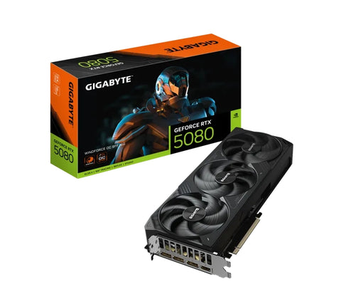 Видео карта Gigabyte GeForce RTX 5080 16GB GDDR7 Windforce OC SFF