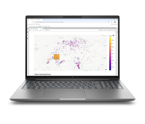 Лаптоп HP ZBook X G2i AI 16" Meteor Silver