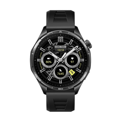 Часовник Honor Watch 6 BT 32MB+4GB Shadow Black Black Fluoroelastomer Strap EU Version