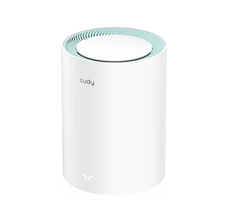 Рутер Cudy M1300 (1-Pack) AC1200 Wi-Fi Gigabit Mesh Solution 867Mbps at 5GHz + 300Mbps at