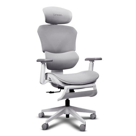 Стол TRUST GXT725W Rivara Ergonomic Mesh Gaming Chair White