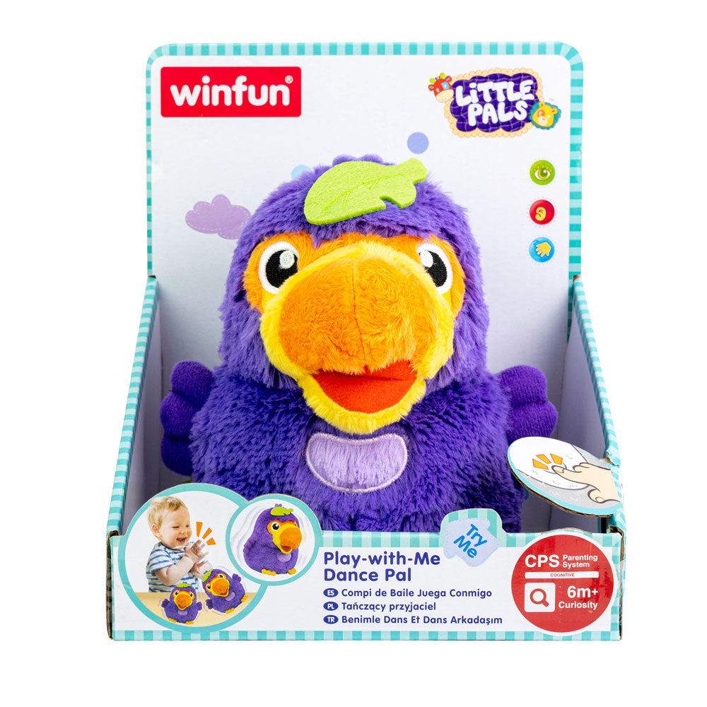 WINFUN Танцуващ плюшен папагал