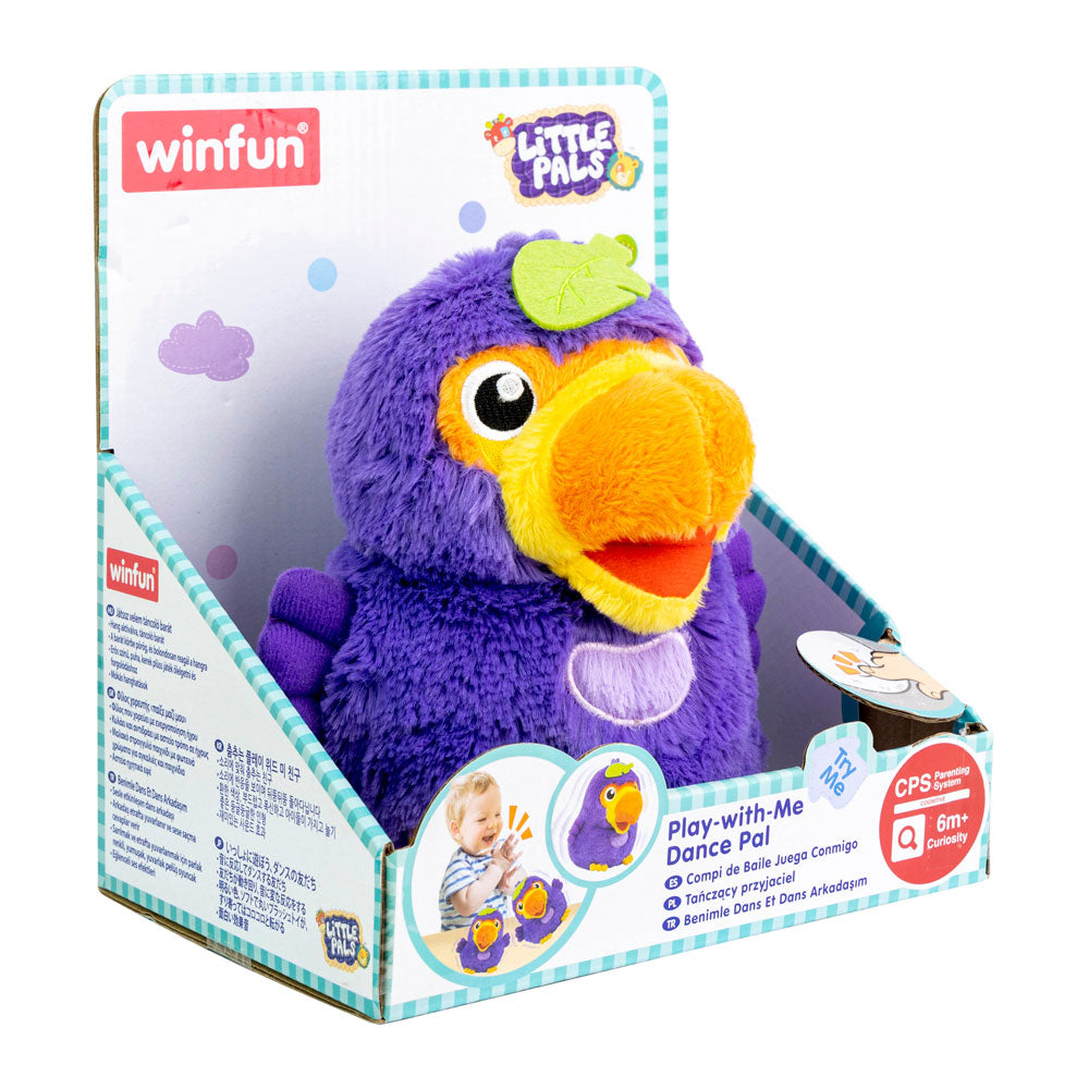 WINFUN Танцуващ плюшен папагал