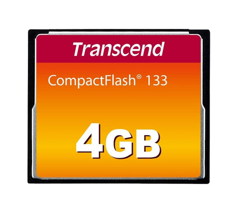Памет Transcend 4GB, CF Card, MLC, 133X