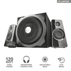Аудио система TRUST Tytan 2.1 Subwoofer Speaker Set, black