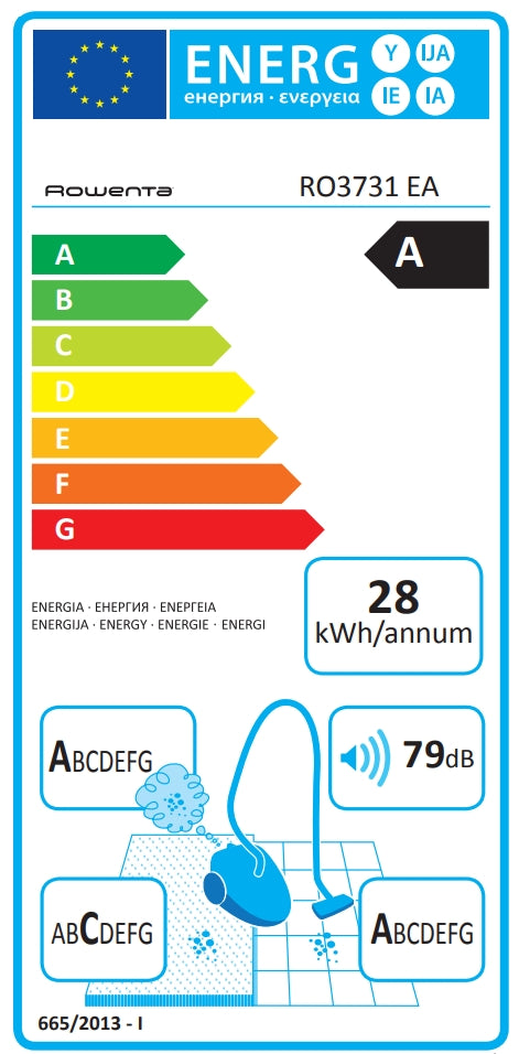 Прахосмукачка Rowenta RO3731EA, Compact Power