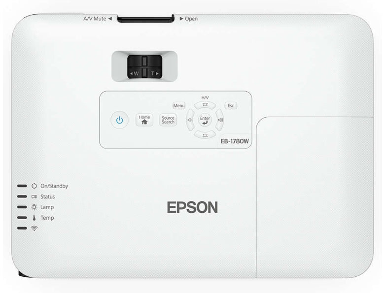 Мултимедиен проектор Epson EB-1780W, 3LCD