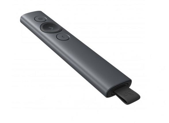 Безжичен презентер Logitech Spotlight Presentation Remote, Slate