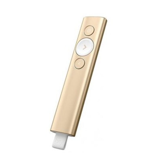 Безжичен презентер Logitech Spotlight Presentation Remote, Gold