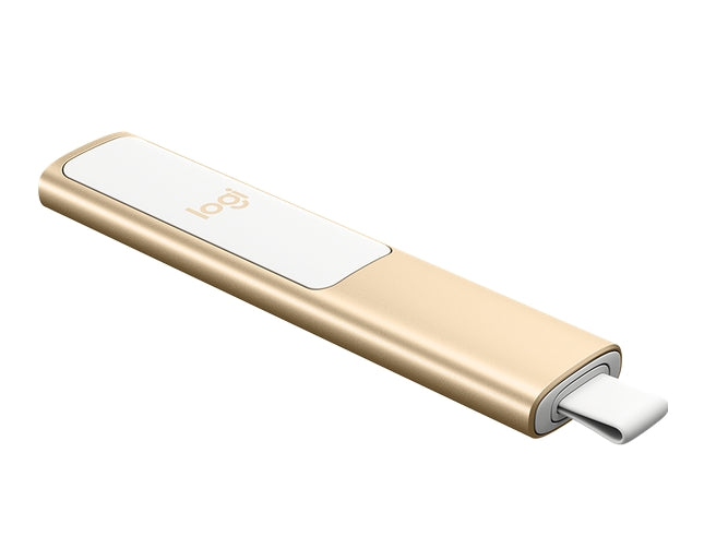 Безжичен презентер Logitech Spotlight Presentation Remote, Gold