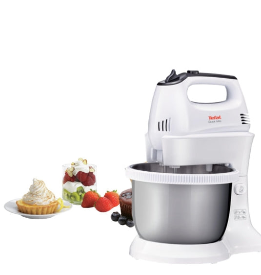 Миксер Tefal HT312138, Quick mix Hand Mixer with bowl