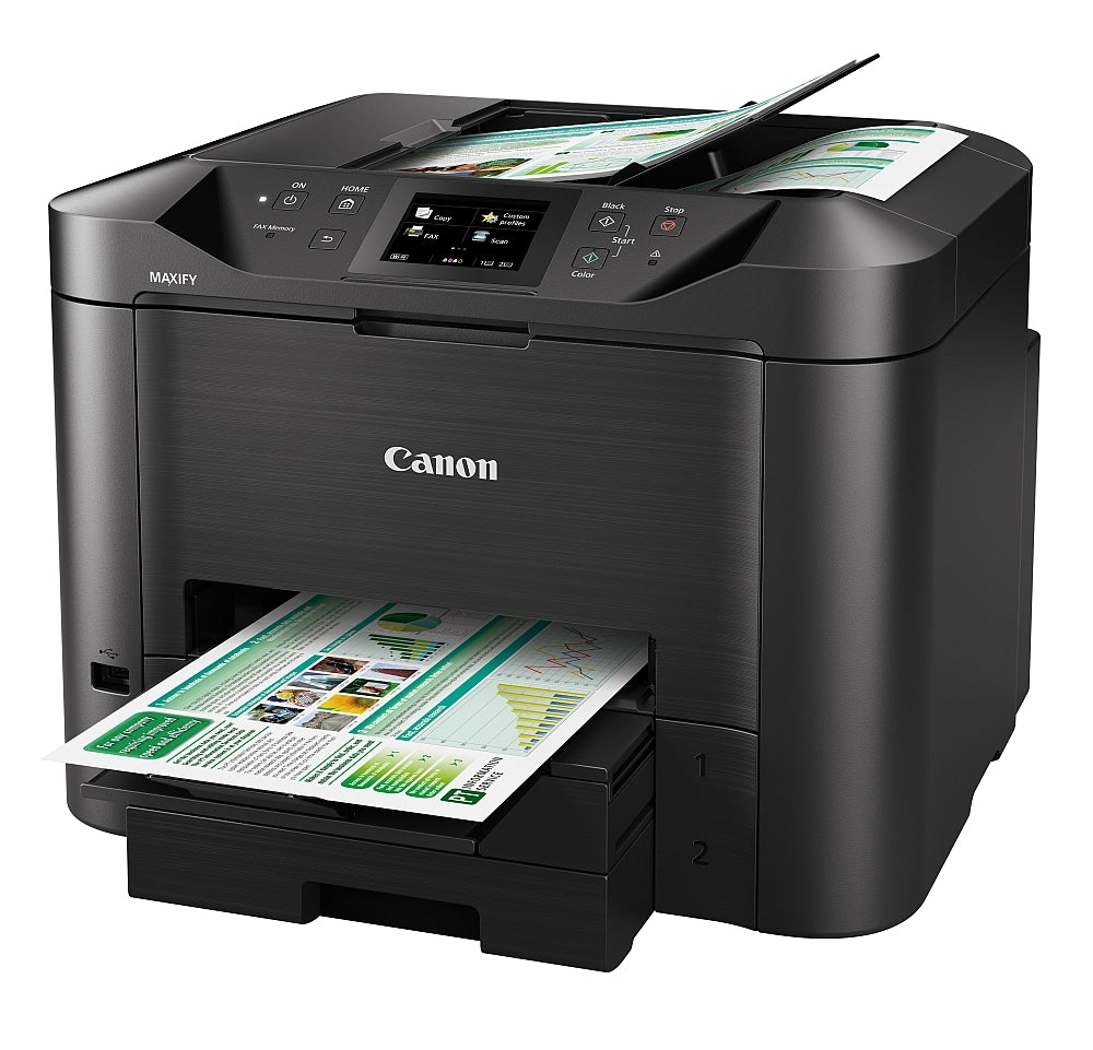 Мастилоструйно многофункционално устройство Canon MAXIFY MB5450 All-In-One, Fax, Black