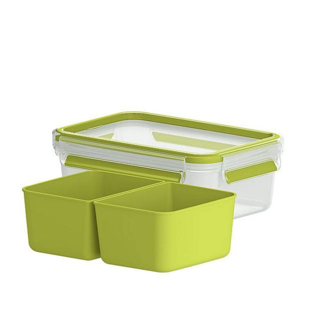 Кутия за съхранение Tefal K3100512, CLIP&GO snack 1.0L inserts TEF