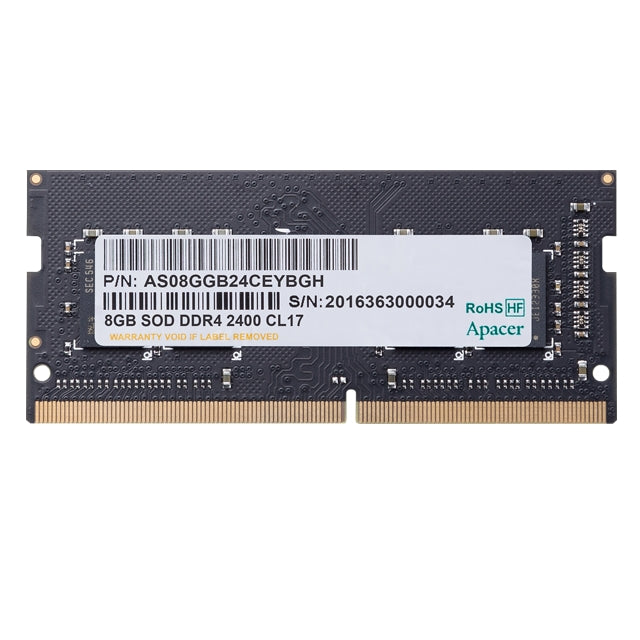 Памет Apacer 8GB Notebook Memory, DDR4 SODIMM 2666 MHz