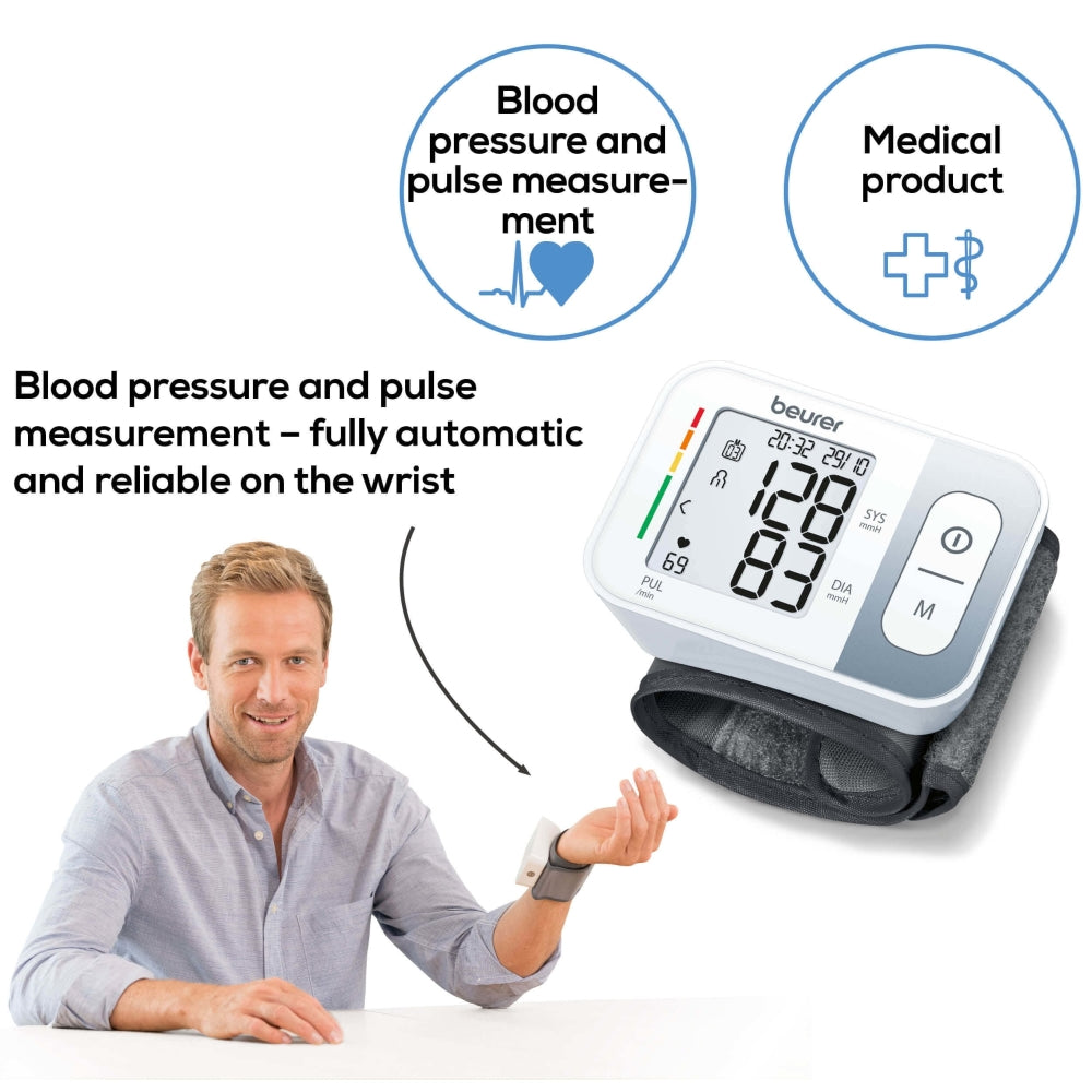 Апарат за кръвно налягане Beurer BC 28 Wrist blood pressure monitor