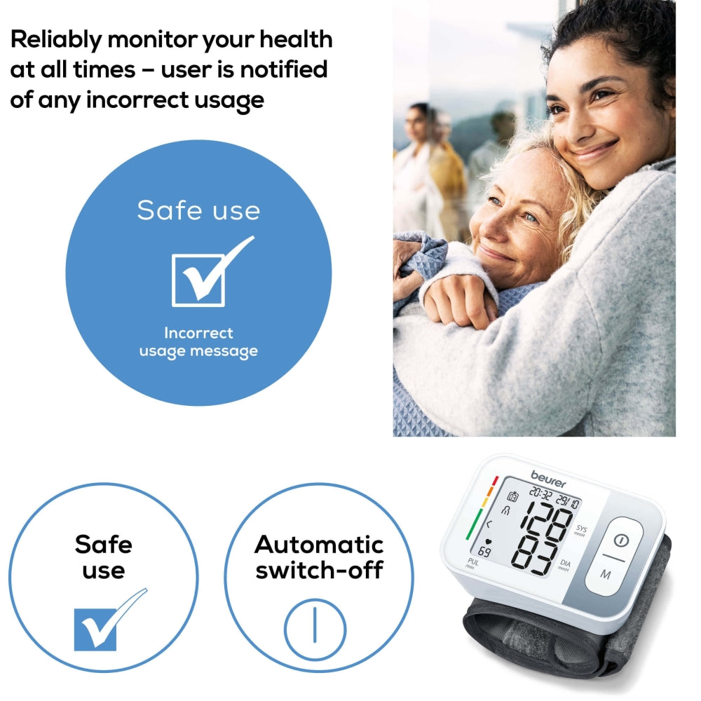 Апарат за кръвно налягане Beurer BC 28 Wrist blood pressure monitor