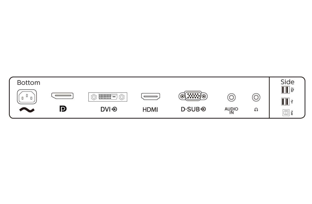 Монитор Philips 241B8QJEB, 23.8" Wide IPS