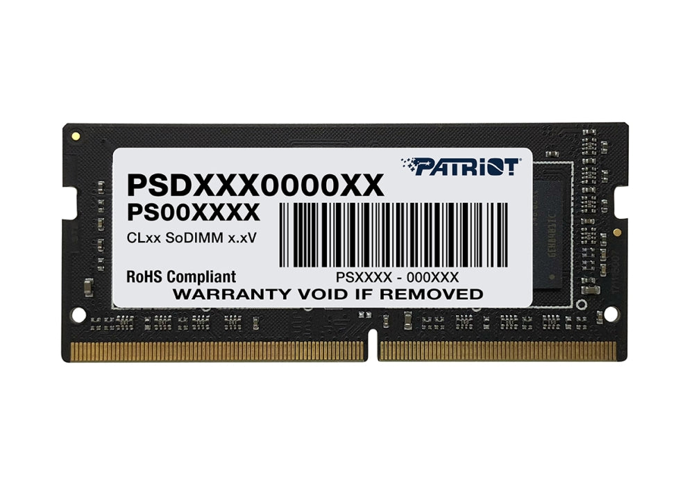 Памет Patriot Signature SODIMM 8GB SC 2666Mhz (PSD48G266681S)
