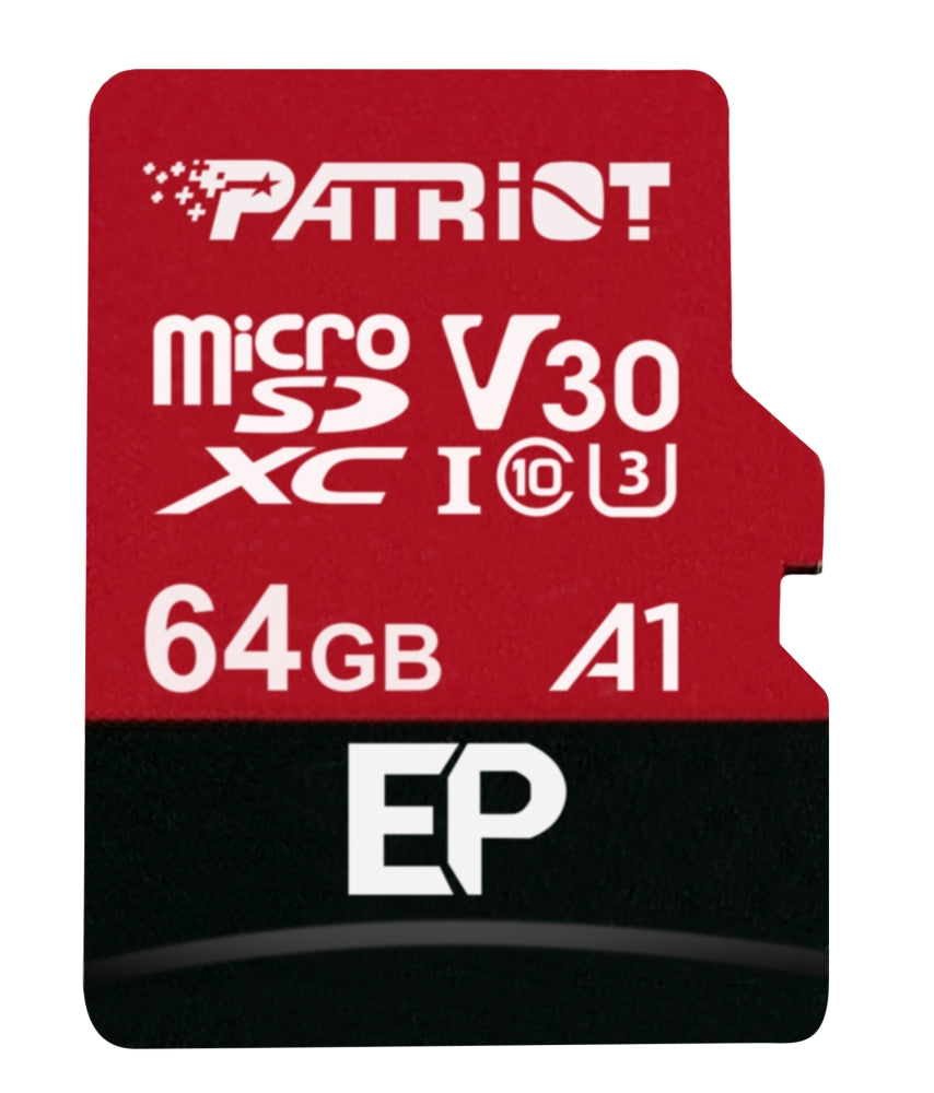 Памет Patriot EP Series 64GB micro SDXC V30